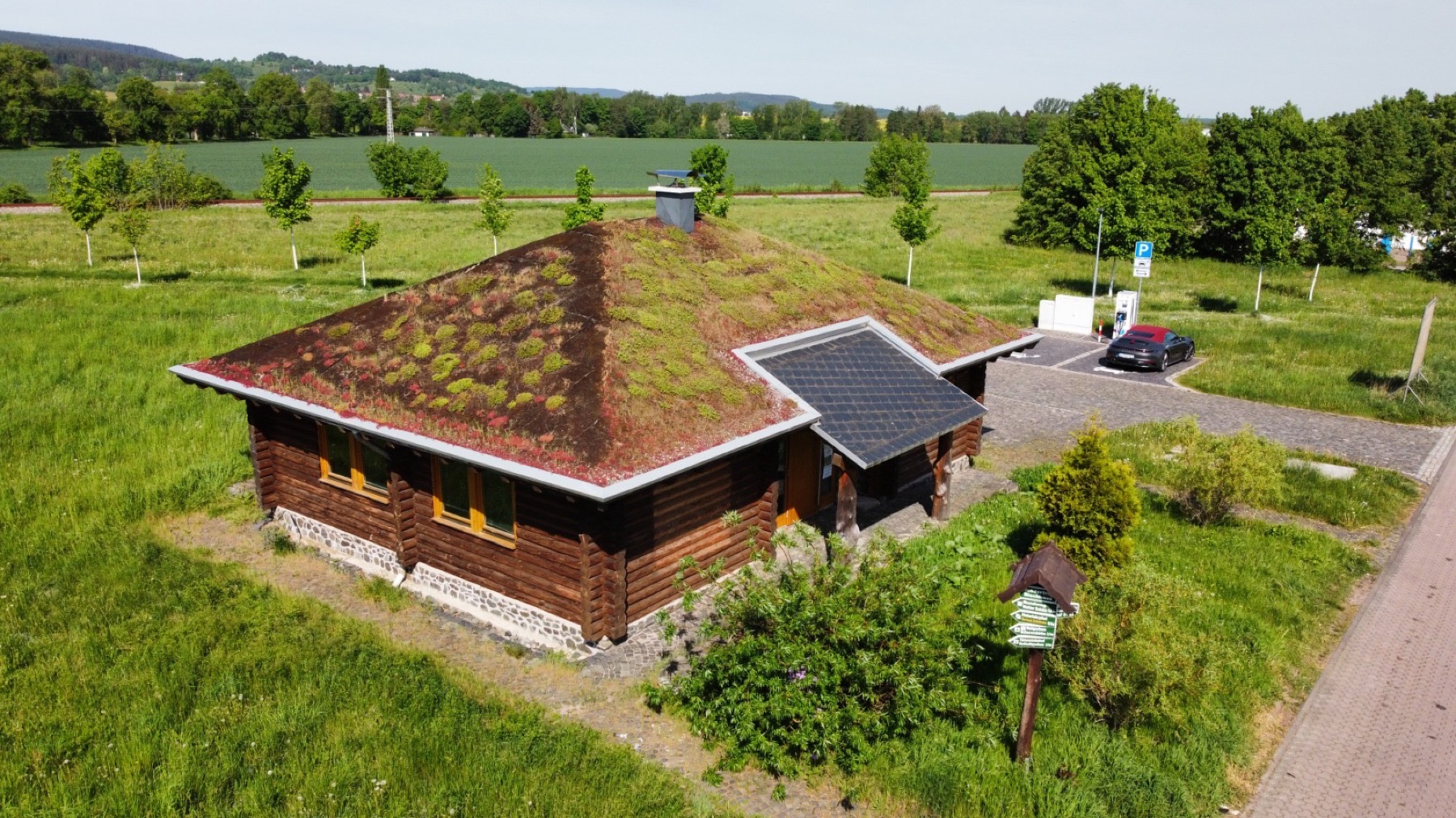 Blockhaus Nahrstedt vor dem Umbau
